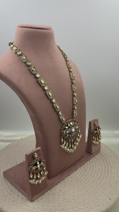 Phulwati Premium Victorian Long Necklace Set