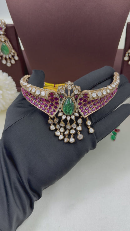 Sunita Jaipuri Kundan Choker Necklace Set