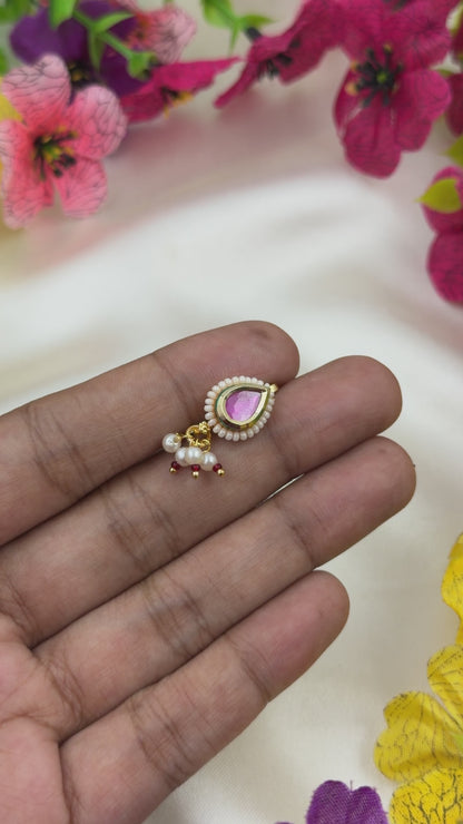 Veena Traditional Indian Nose Ring