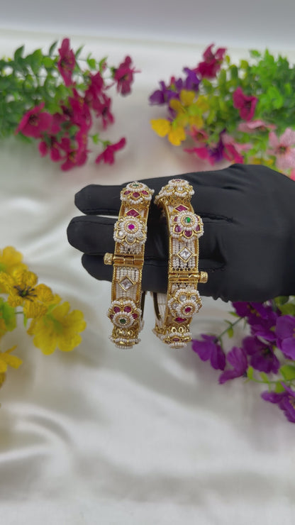 Nayna Chorski Bangles (Openable)