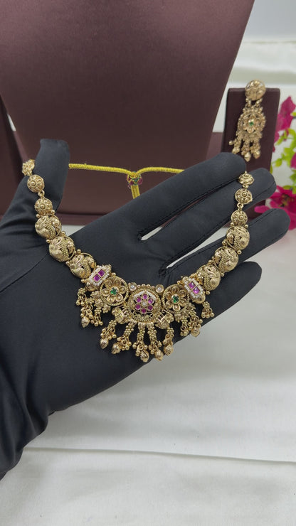Richa Heritage Delicate Necklace Set