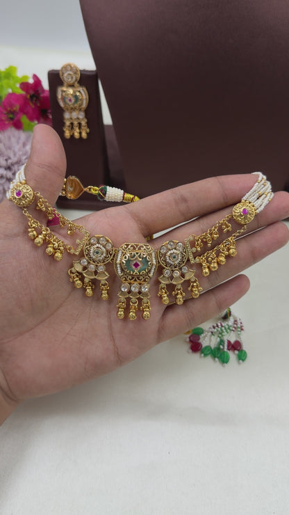 Isha Heritage Chorski Necklace Set