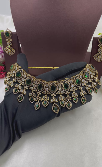 Vaishnavi Victorian Choker Necklace