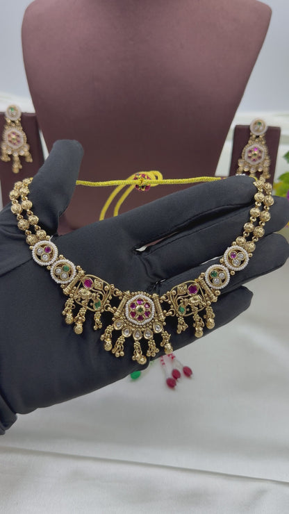 Malini Heritage Delicate Necklace