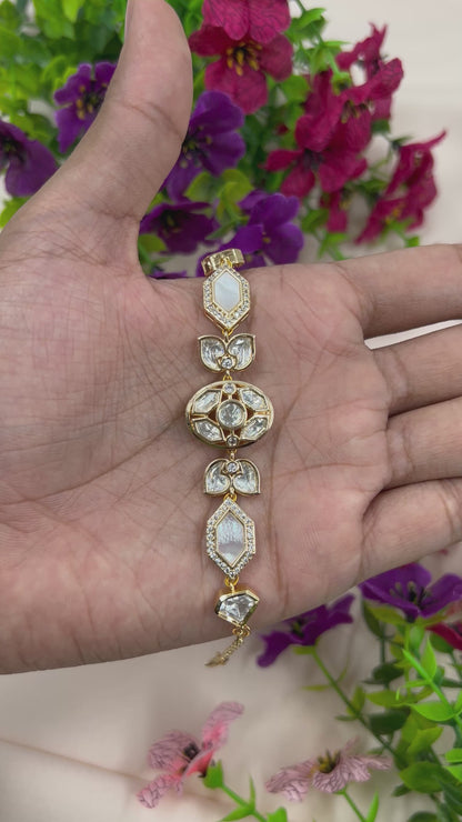 Madhu Moissanite Bracelet (Adjustable)