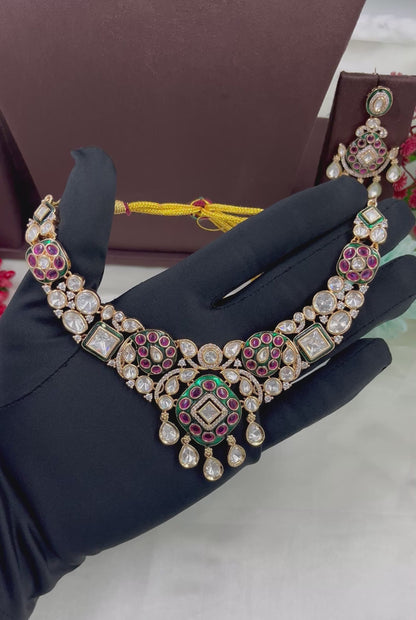 Vastra Premium Moissanite Necklace