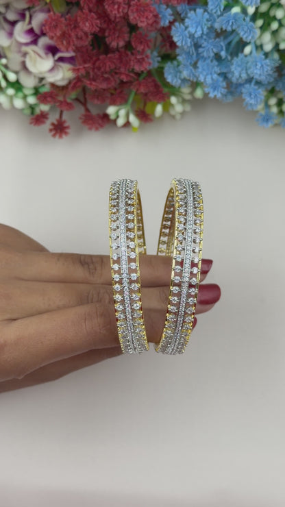 Alicia American Diamond Bangles