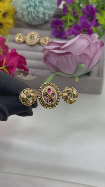 Kriti Heritage Ring (Adjustable)