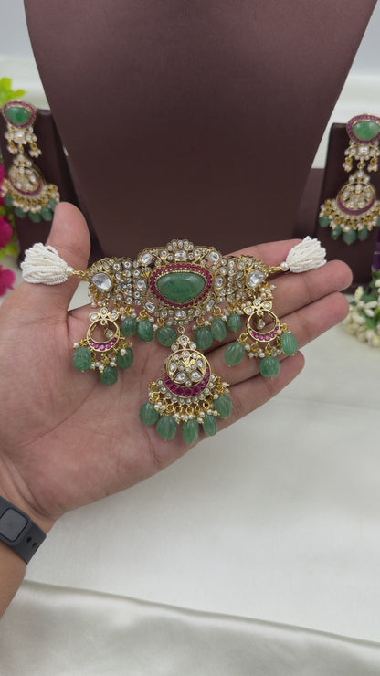 Deepika Victorian Choker Set