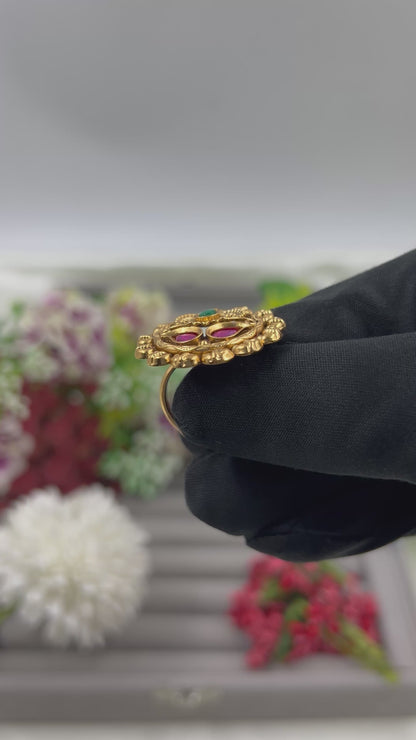 Darshana Traditional Finger Ring (Adjustable)