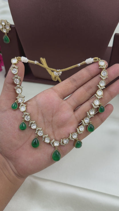 Sheetal Premium Victorian Necklace Set