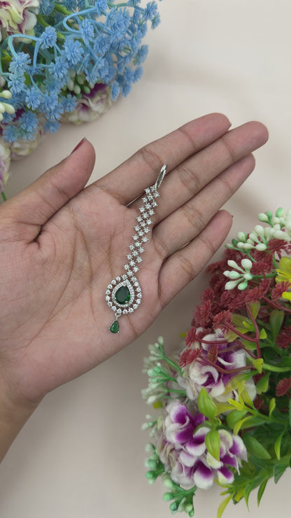 Crystal American Diamond Mang Tika