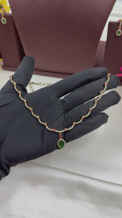 Dipti Victorian Delicate Necklace