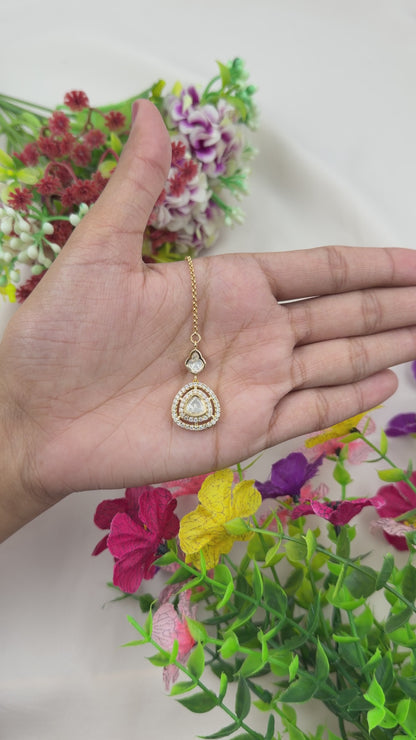 Anisha Moissanite Mang Tika