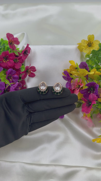 Maira Moissanite Earing