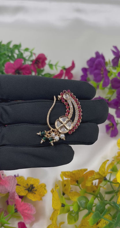 Brie Moissanite Nose Ring