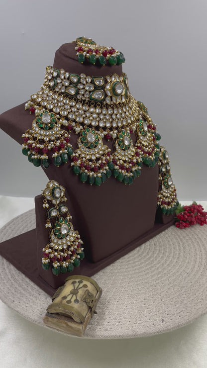 Gauri Polki Kundan Necklace Set