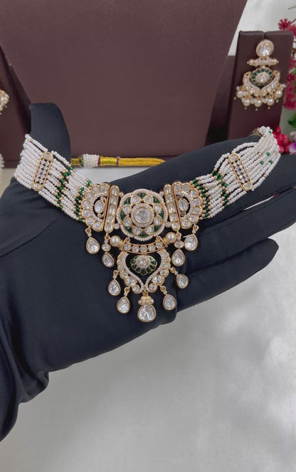 Ishani Premium Moissanite Choker