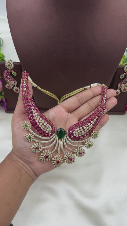 Janhvi Premium Victorian Necklace Set