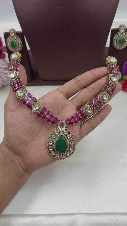 Swara Premium Victorian Necklace