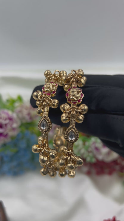 Shalini Victorian Traditional Ghungroo Bangles