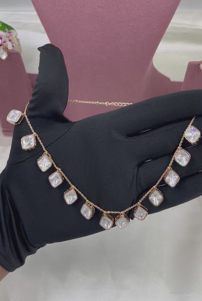 Sana Moissanite Chain Necklace