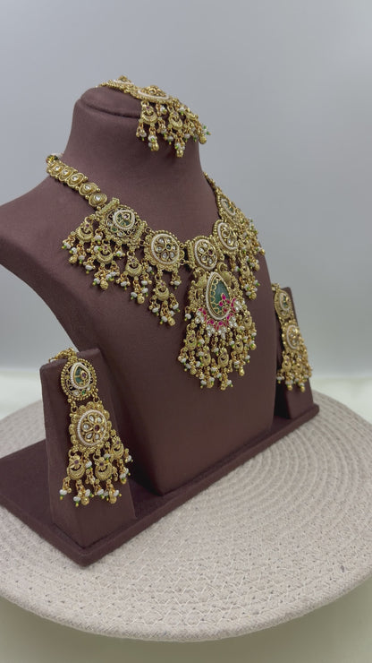 Chhaya Heritage Semi Bridal Set