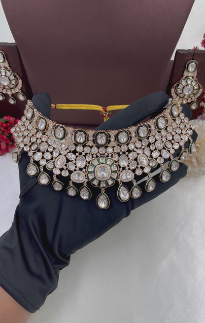 Gowri Premium Moissanite Choker
