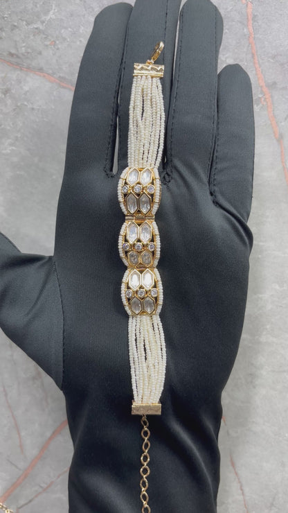 Anisha Moissanite Moti Bracelet