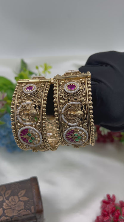 Sandhya Heritage Bangles (Openable)