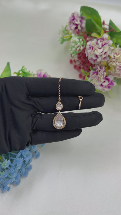 Isha Moissanite Mang Tika