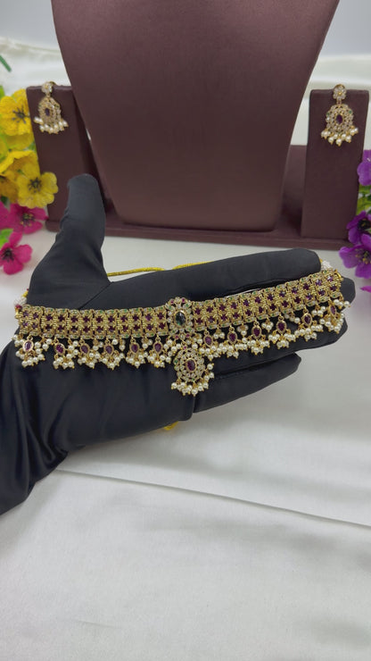 Sakshi Traditional Choker