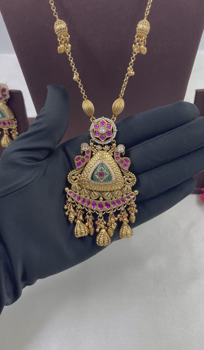 Usha Heritage long Necklace