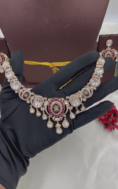Noor Moissanite Necklace