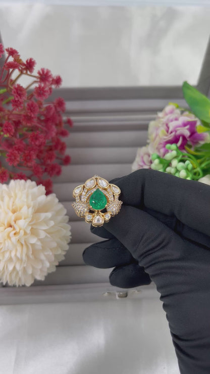 Veloura Moissanite Ring