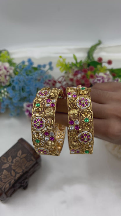 Anita Heritage Bangles (Openable)