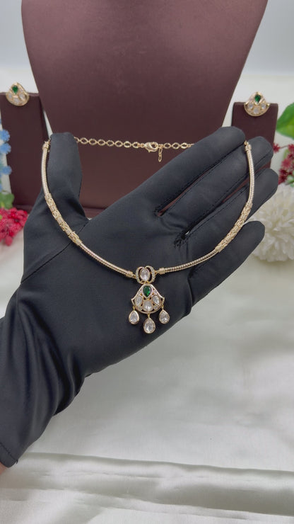Georgia Moissanite Hasli Necklace