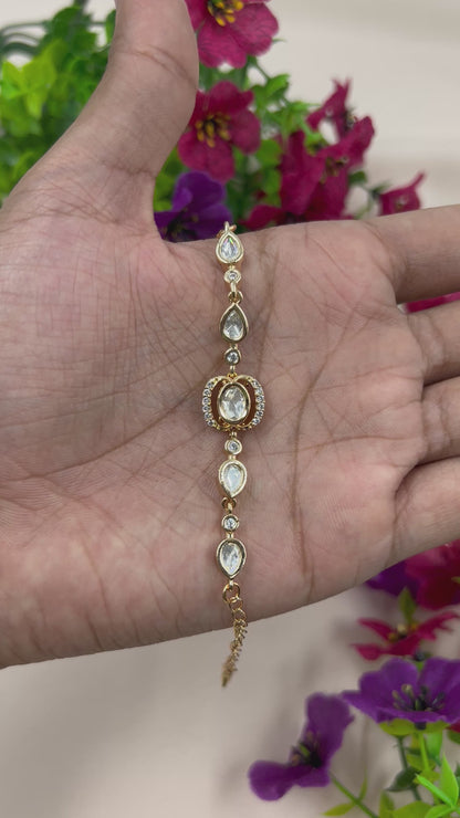 Mira Moissanite Bracelet (Adjustable)