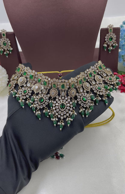 Luna Victorian Choker Necklace Ser