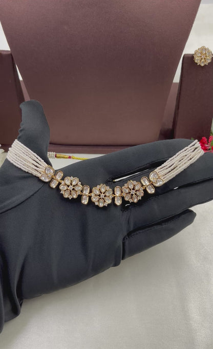 Kanti Moissanite Choker Necklace