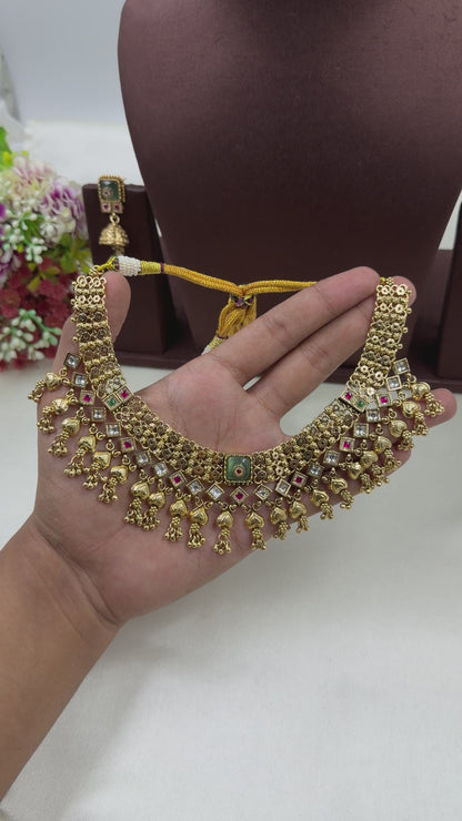 Sarika Premium Chorski Necklace Set