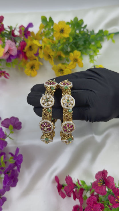 Nikita Heritage Bangles (Openable)