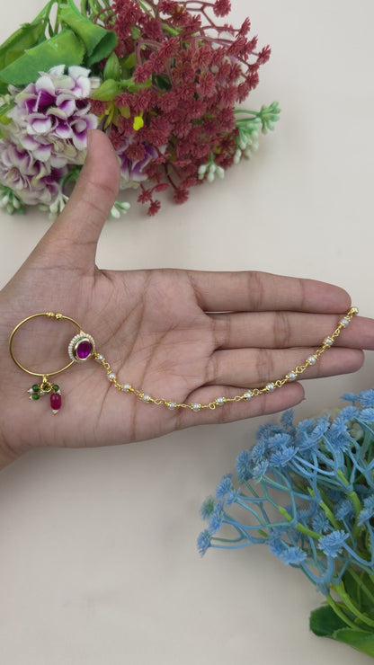 Archana Traditional Indian Nose Ring