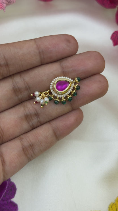 Pooja Traditional Indian Nose Ring