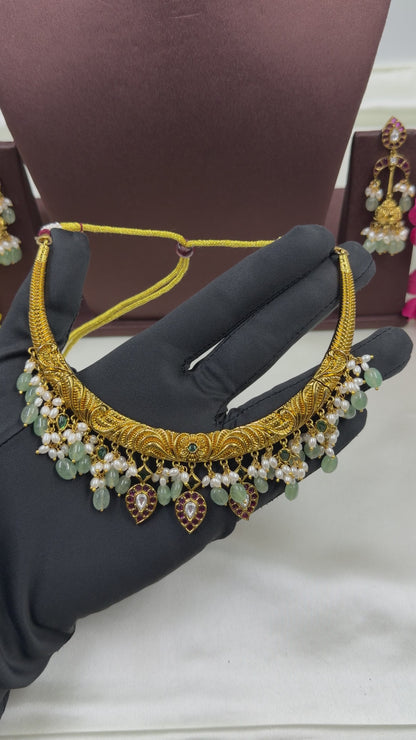 Prapti Traditional Hasli Necklace