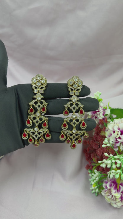 Sophia Victorian Moissanite Earring