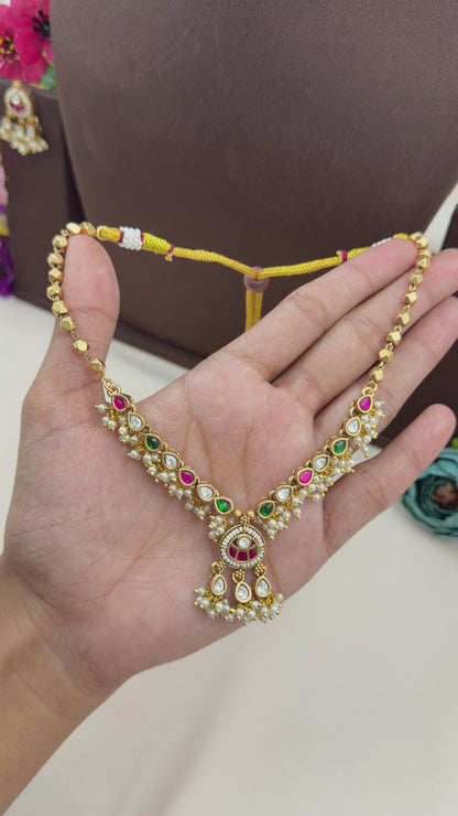 Kajal Heritage Necklace Set