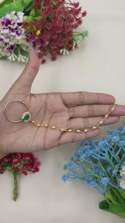 Lekha Traditional Indian Nose Ring
