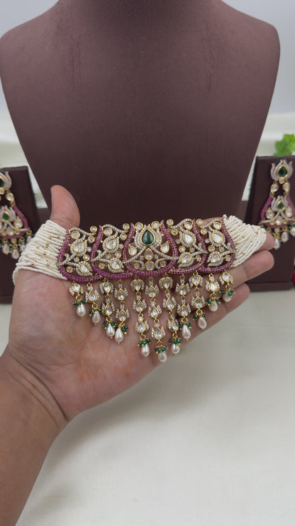 Aditi Victorian Choker Set
