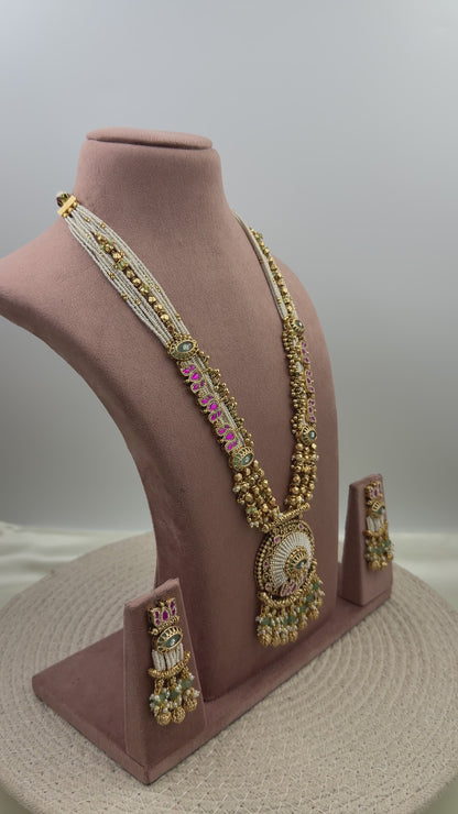 Shalini Premium Chorski Long Necklace Set